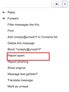 how to block or stop unwanted emails on gmail